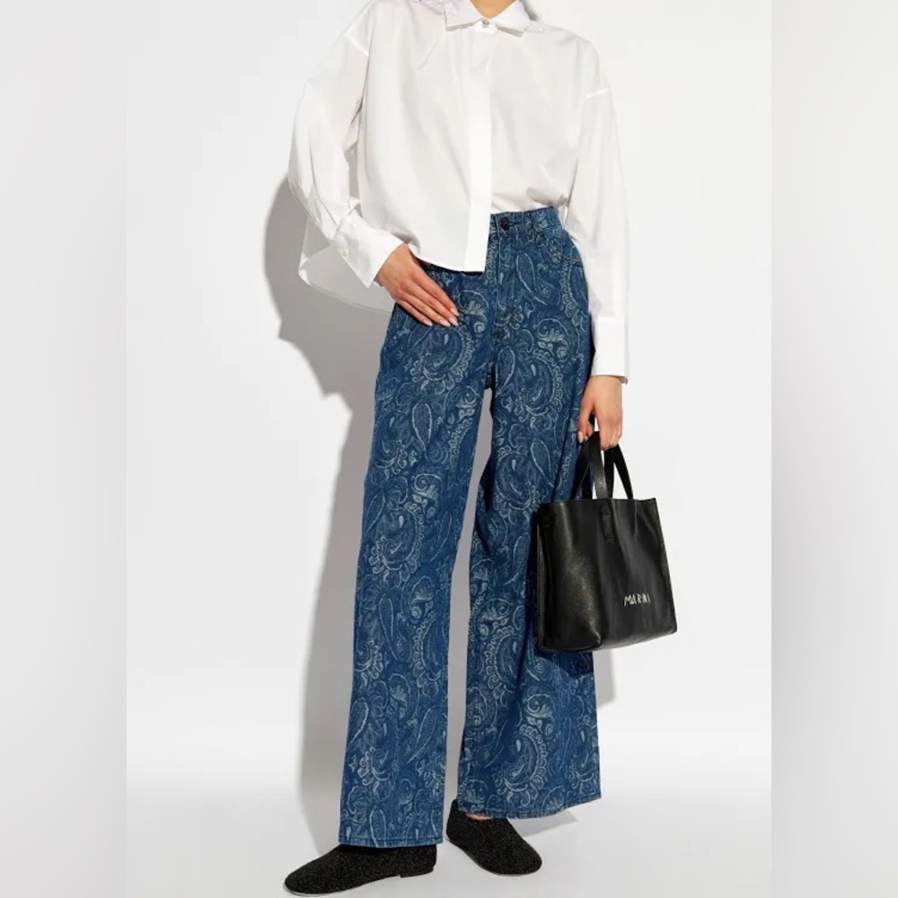 NWT Rag & Bone “The Sofie” High-Rise Ultra Wide Ankle